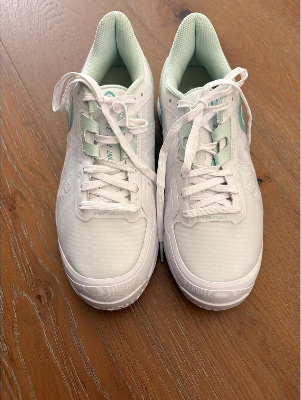 NwoT Head White Mint Tennis Shoes Women Size 8